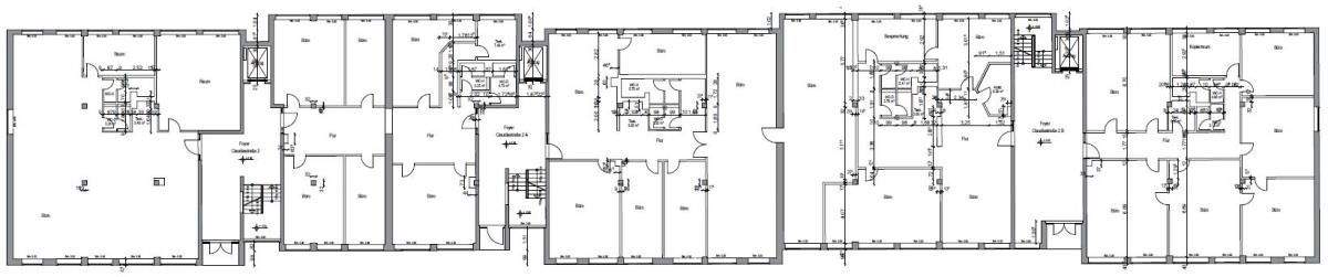 Aktuelle Aufteilung EG Claudiastraße 