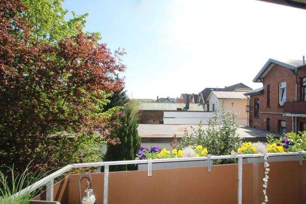 Aussicht vom Südbalkon