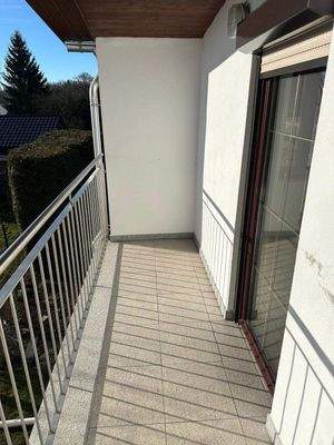 Balkon vor dem Esszimmer
