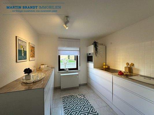 die Wohnküche (leer)