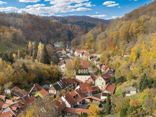 Stolberg Rittergasse Blick zum Rittertor 