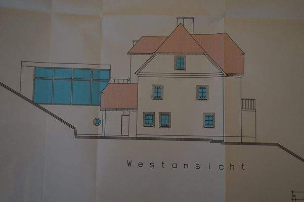 Haupthaus Westansicht