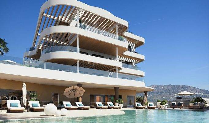 Sea View Apartments Near the Beach in Mijas