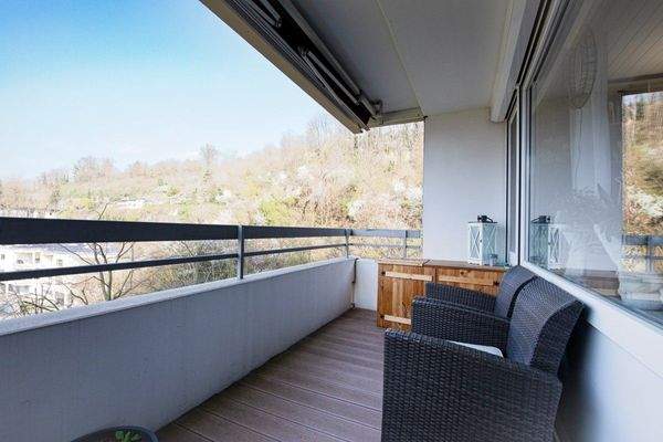 Die überdachte Loggia