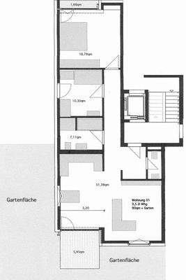 Grundriss Gartengeschoss