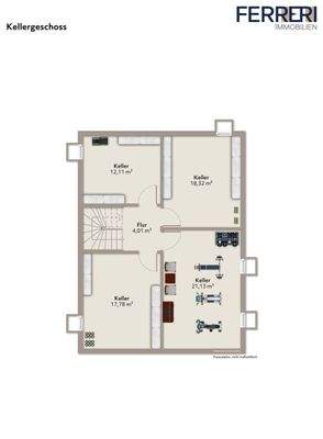 Grundriss Kellergeschoss