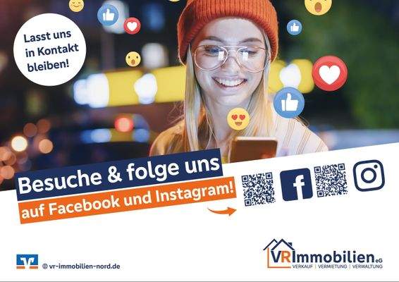 Besuche & folge uns auf Facebook und Instagram!