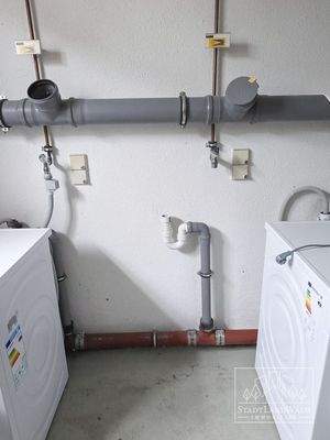 Platz für Waschmaschine