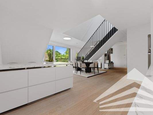 Küche mit Möblierungsvorschlag