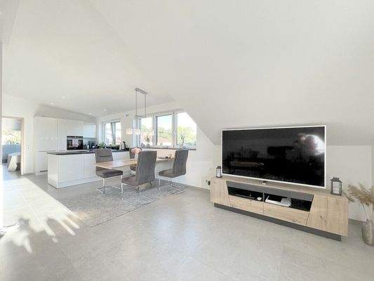 Blick vom Sitzbereich des OG