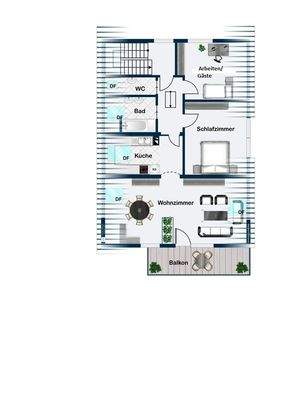Grundriss Dachgeschoss bearbeitet