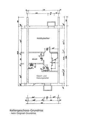 Kellergeschoss-Grundriss