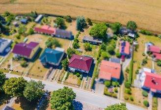 Luftaufnahme Grundstück