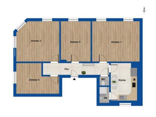 Grundriss 2. OG rechts 