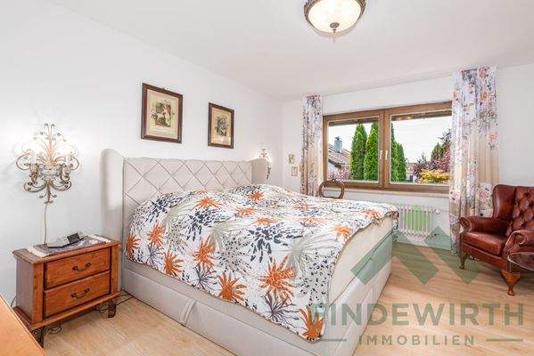 Schlafzimmer mir Westausrichtung