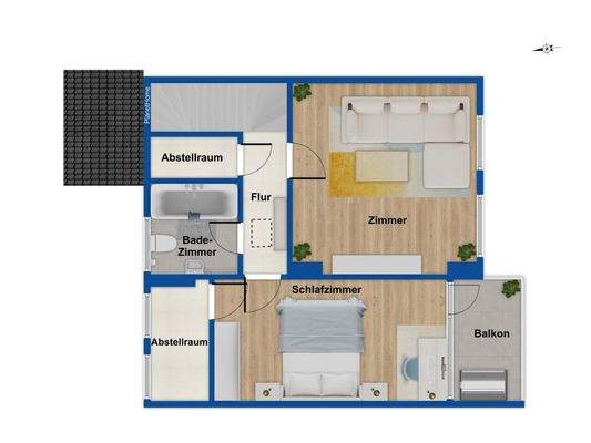 Grundriss Dachgeschoss