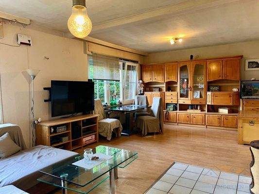 Blick ins Wohnzimmer