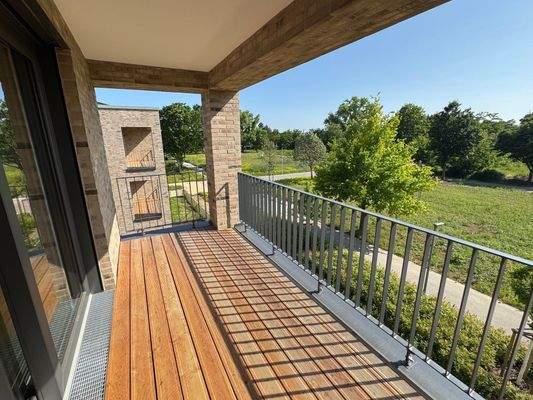 Balkon Musterwohnung