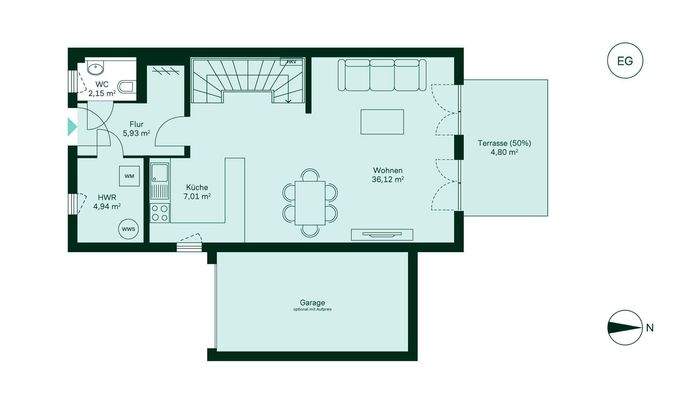 Grundriss Erdgeschoss