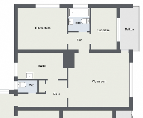 Grundriss Gössingstraße 40