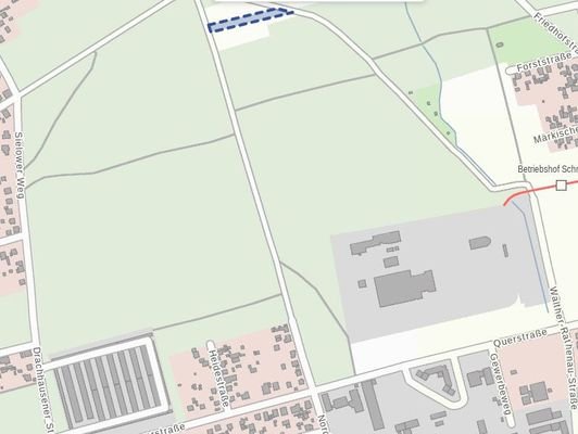 geoportal 1948 m² Verlängerung Nordparkstraße