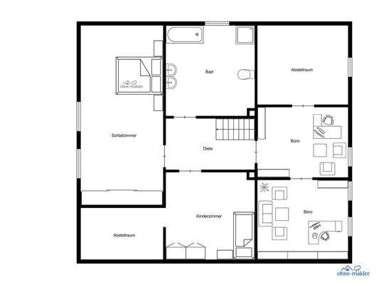 Grundriss Dachgeschoss