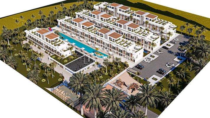 Real Estate in Project with Rich Amenities in North Cyprus İskele