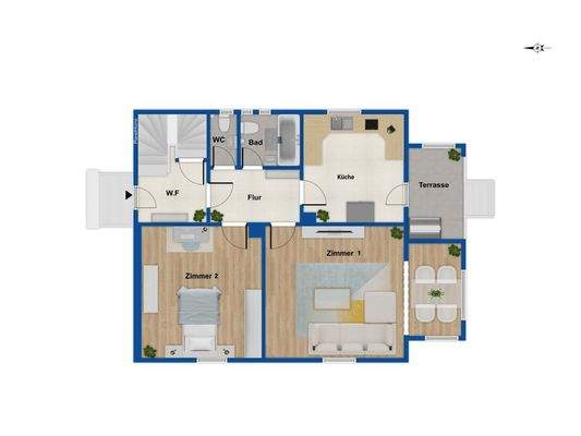 Grundriss Erdgeschoss