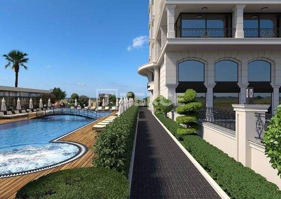 Real Estate in a Complex Near the Sea in Mahmutlar Alanya