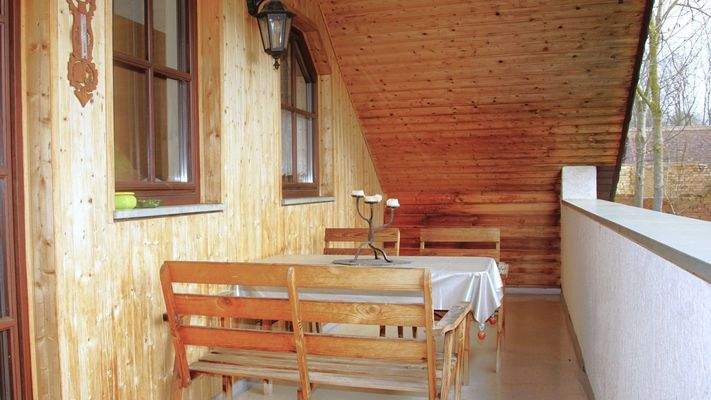 Balkon Sitzgelegenheit