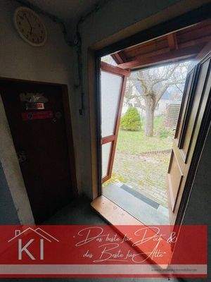 Hinterausgang zum Garten