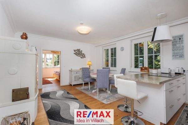 Küche und Essbereich