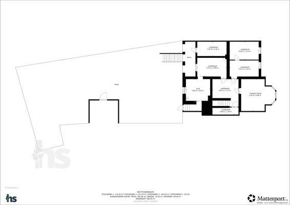 Grundriss - Keller & Garten
