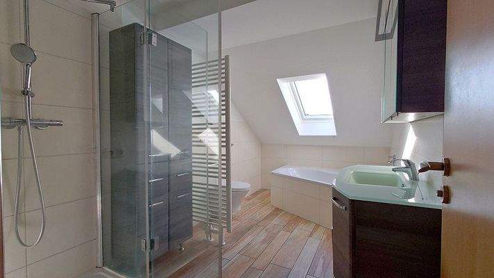 Blick ins Tageslichtbad