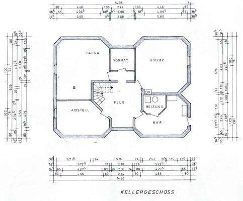 Grundriss Kellergeschoss