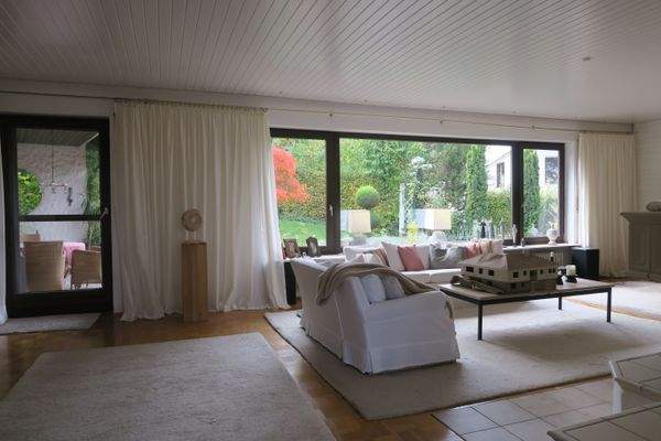 Wohnzimmer  Fensterfront