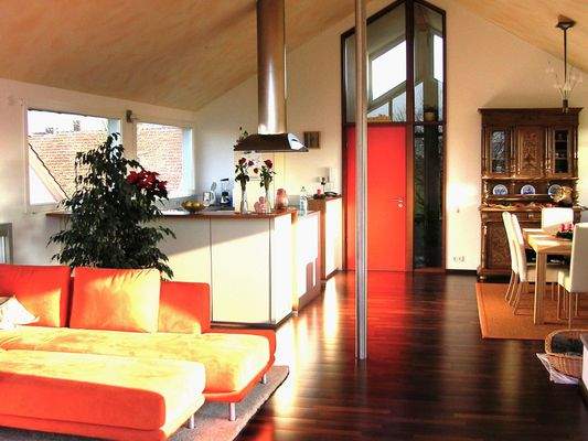 Obergeschoss Wohnen/Essen/Kochen