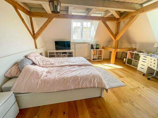 Schlafzimmer Erdgeschoss bewohnt