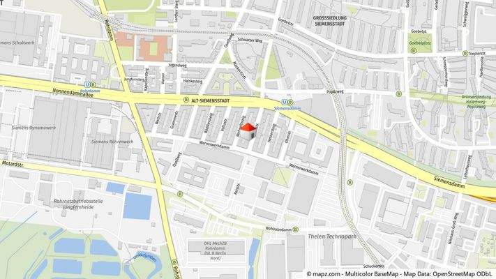 Geolyzer Kartenausschnitt