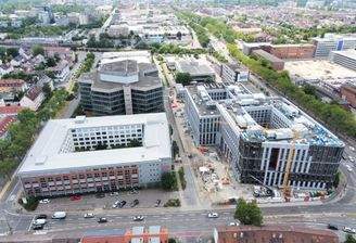 Luftaufnahme Business Park Mannheim