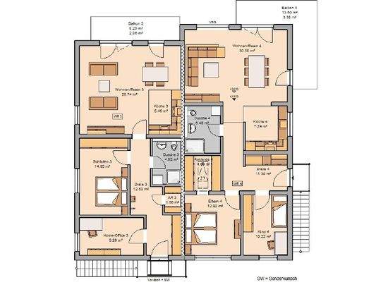 Grundriss Dachgeschoss