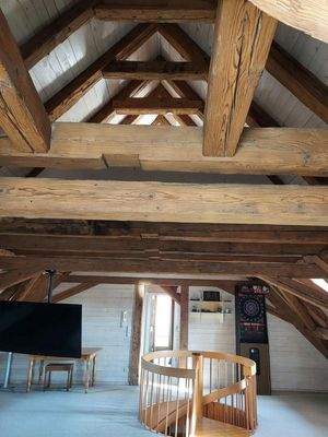 Blick auf Galerie 2. Stock