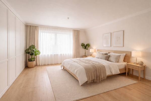 Schlafzimmer OG - Sanierungsbeispiel