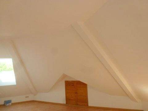 Schlafbereich im Dachgeschoss
