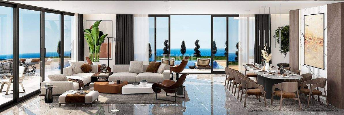 High Standard Villas Near Sea in North Cyprus Girne