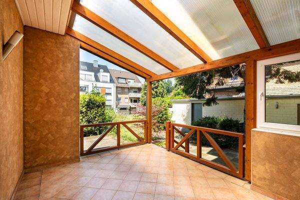 Terrassenfreude auch wenn's regnet