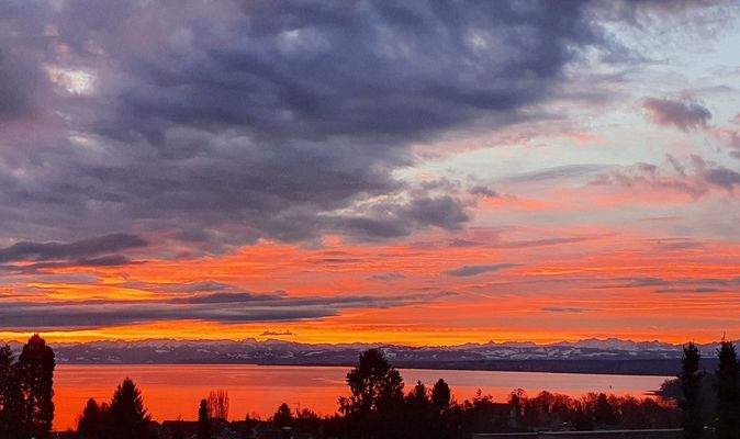 Morgenstimmung vom Balkon 