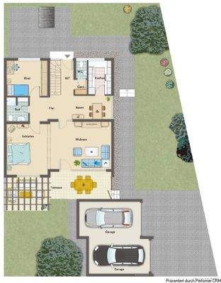 Grundriss Erdgeschoss