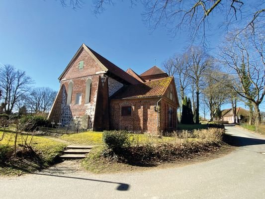Blick auf die Kirche