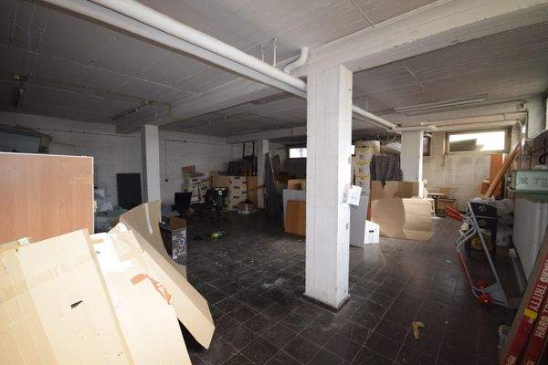 Lagerfläche im Untergeschoss